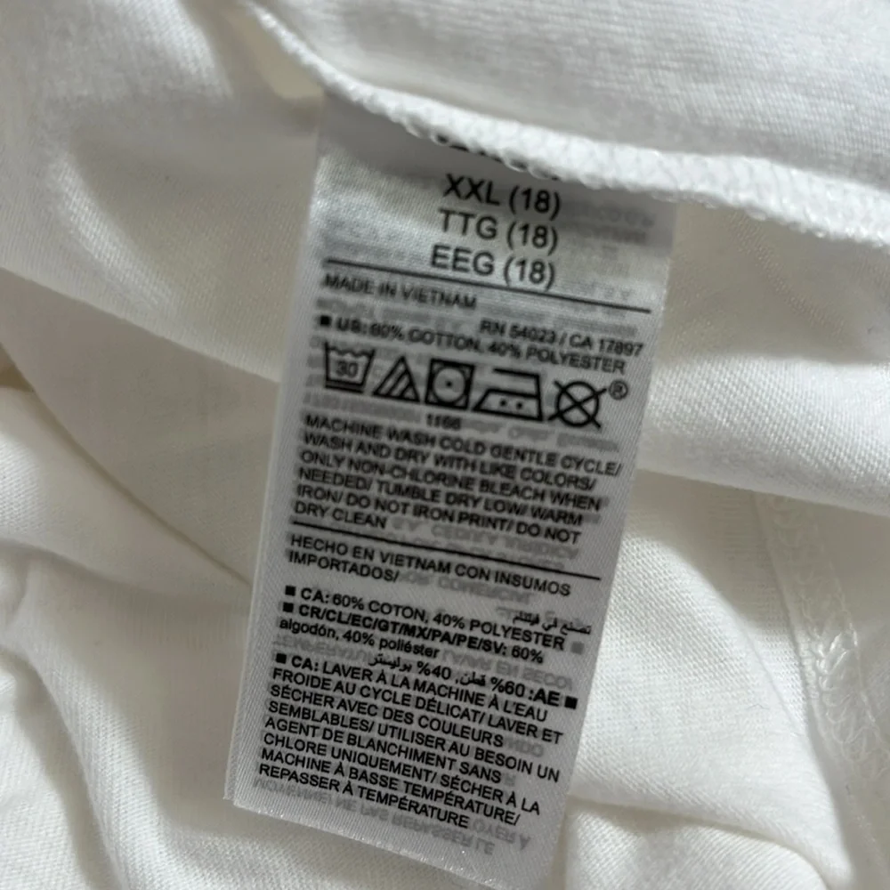 NWT Bundle of Three Old Navy White School Uniform Boys Polo Shirts